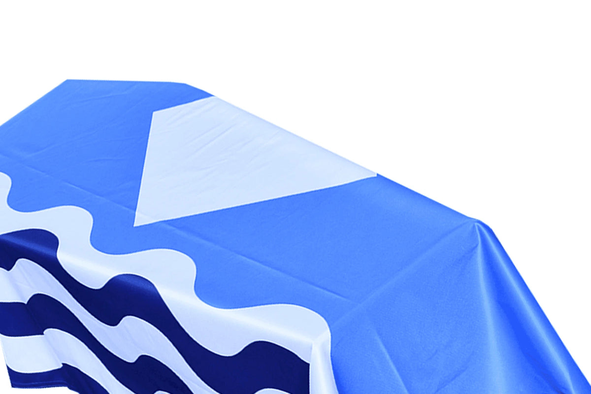 Isle of Wight Premium Coffin Drape image 3