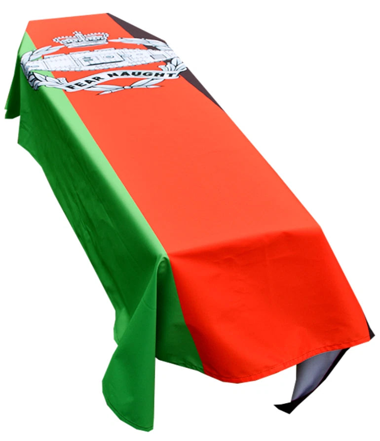 Royal Tank Regiment British Army Flag Premium Coffin Drape image 1