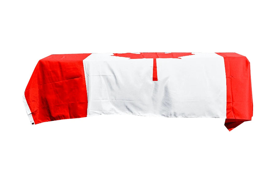 Canada Coffin Drape image 1