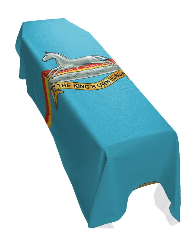 3rd The King’s Own Hussars (Portrait) Premium Coffin Drape image 0