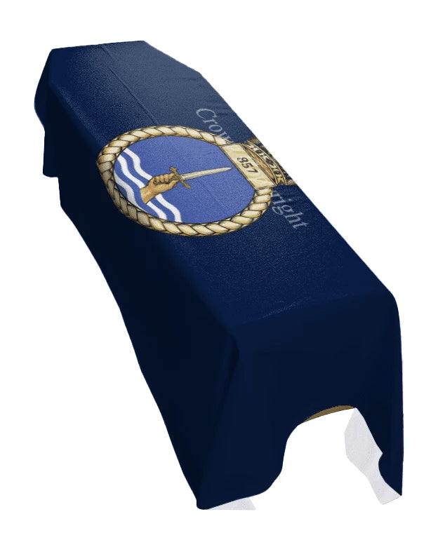 857 Squadron Premium Coffin Drape image 0