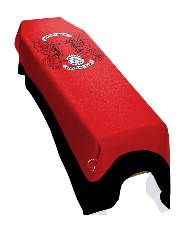 Leyton Orient Football Premium Coffin Drape image 0