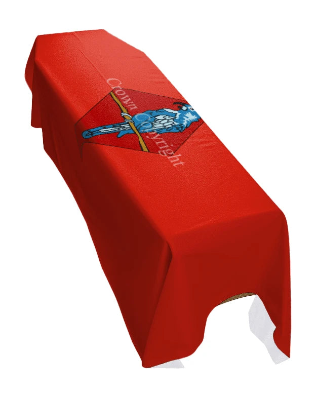 143 West Midlands Brigade Premium Coffin Drape image 0