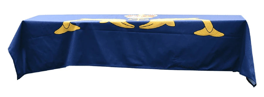 Submariners Royal Navy Flag Premium Coffin Drape image 1