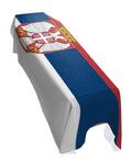 Serbia Premium Coffin Drape image 0
