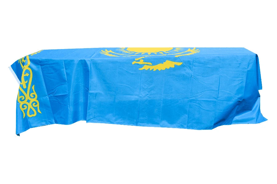 Kazakhstan Coffin Drape image 1