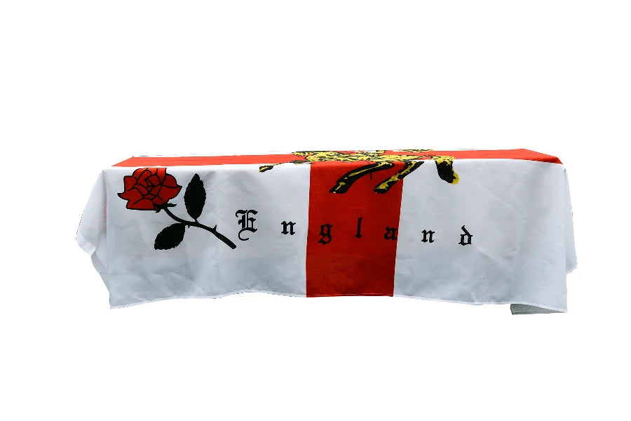 England Rose Coffin Drape image 1