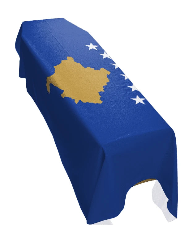 Kosovo Premium Coffin Drape image 0