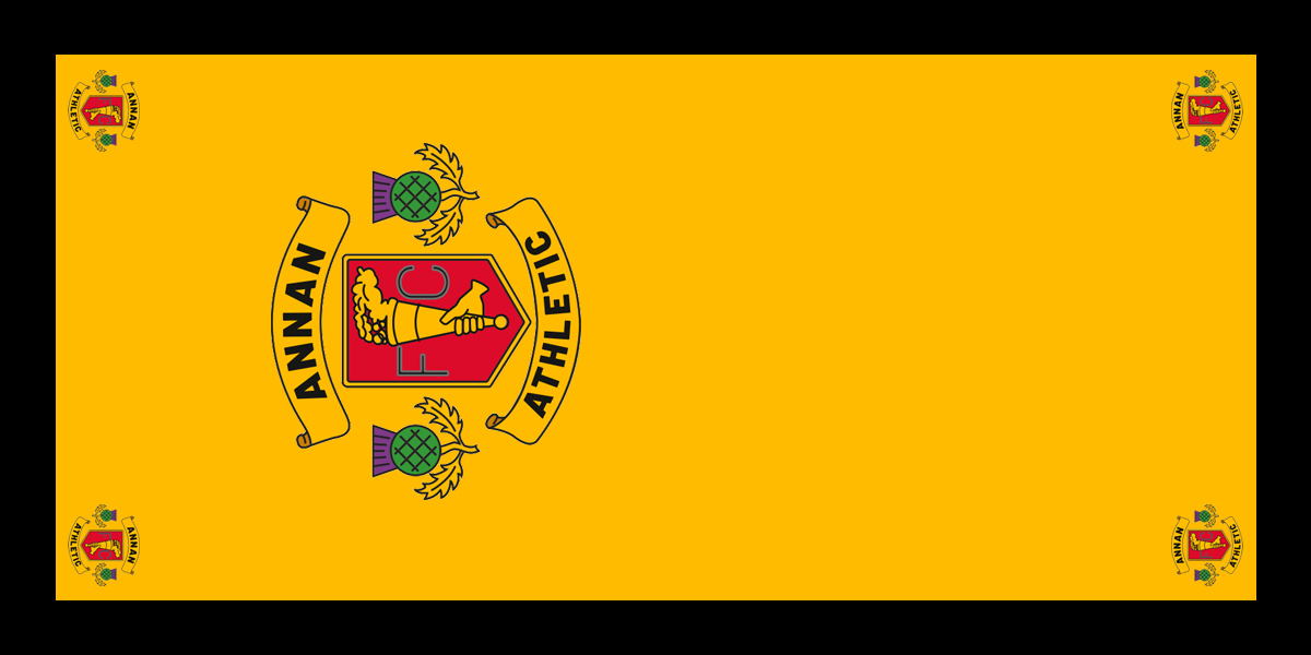 Annan Athletic Football Premium Coffin Drape image 2