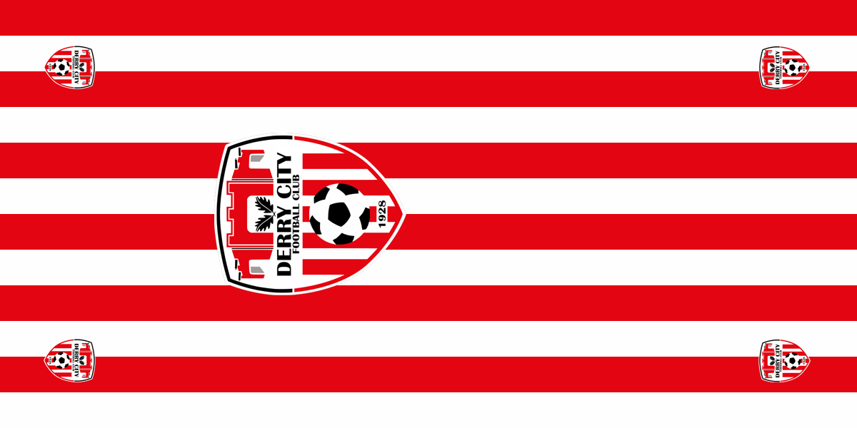 Derry City Football Premium Coffin Drape image 1
