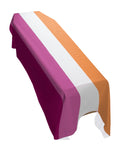 Lesbian Pride Five Stripe Premium Coffin Drape image 0