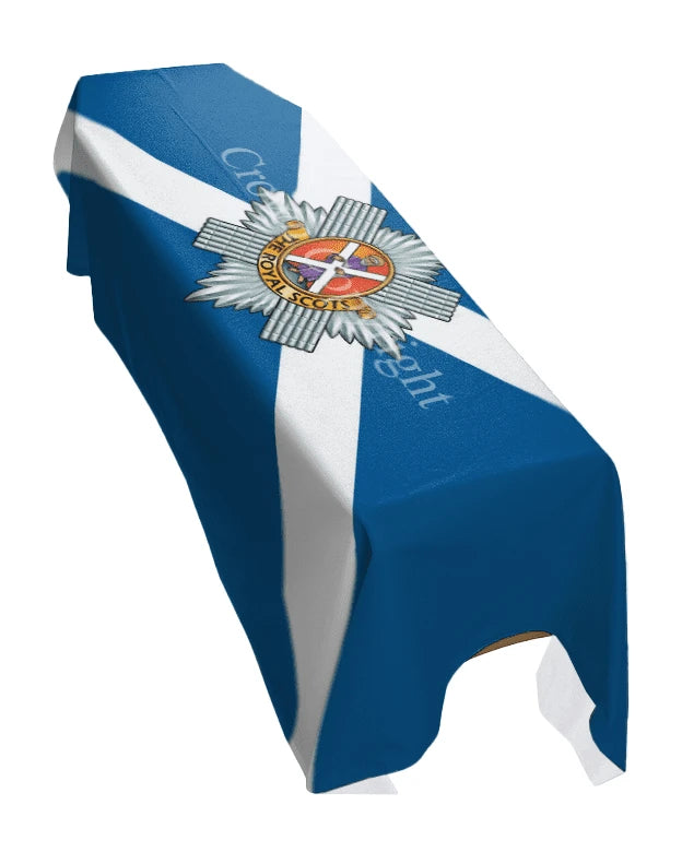 The Royal Scots (Portrait) Premium Coffin Drape image 0