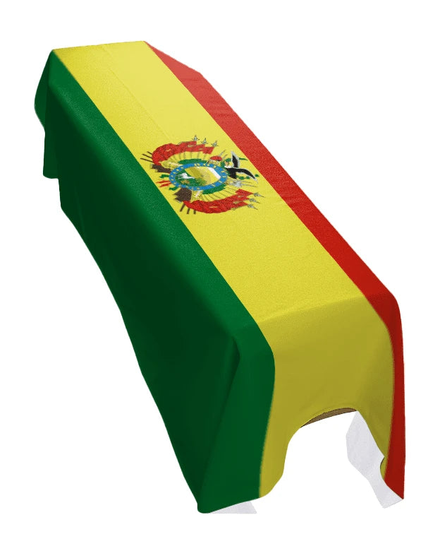 Bolivia Premium Coffin Drape image 0