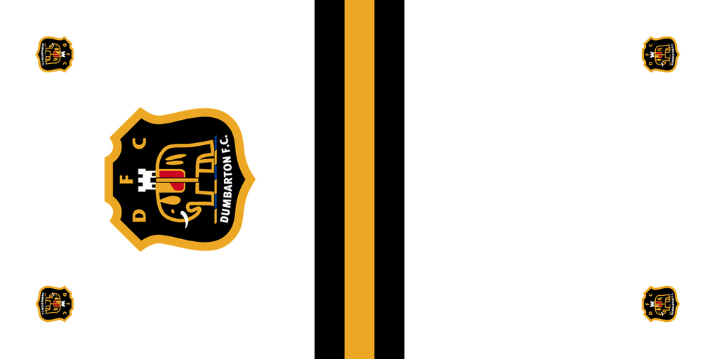 Dumbarton Football Premium Coffin Drape image 1