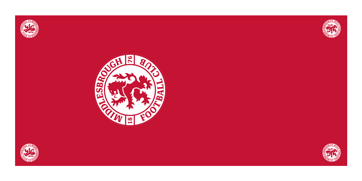 Middlesbrough Football Premium Coffin Drape image 1