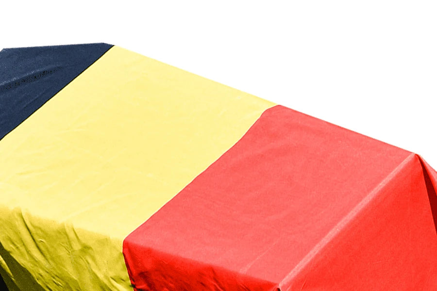 Belgium Coffin Drape image 2