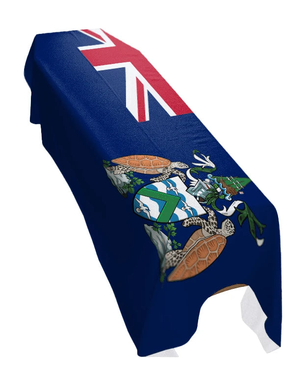 Ascension Island Premium Coffin Drape image 0