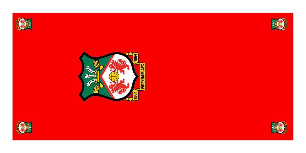 Wrexham Football Premium Coffin Drape image 1