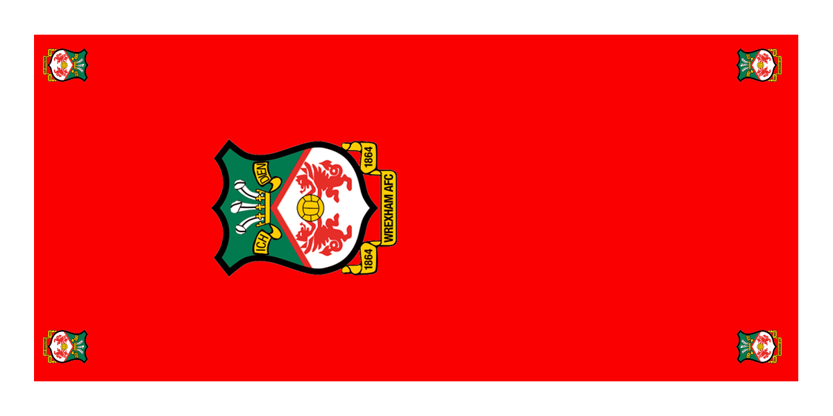 Wrexham Football Premium Coffin Drape image 1