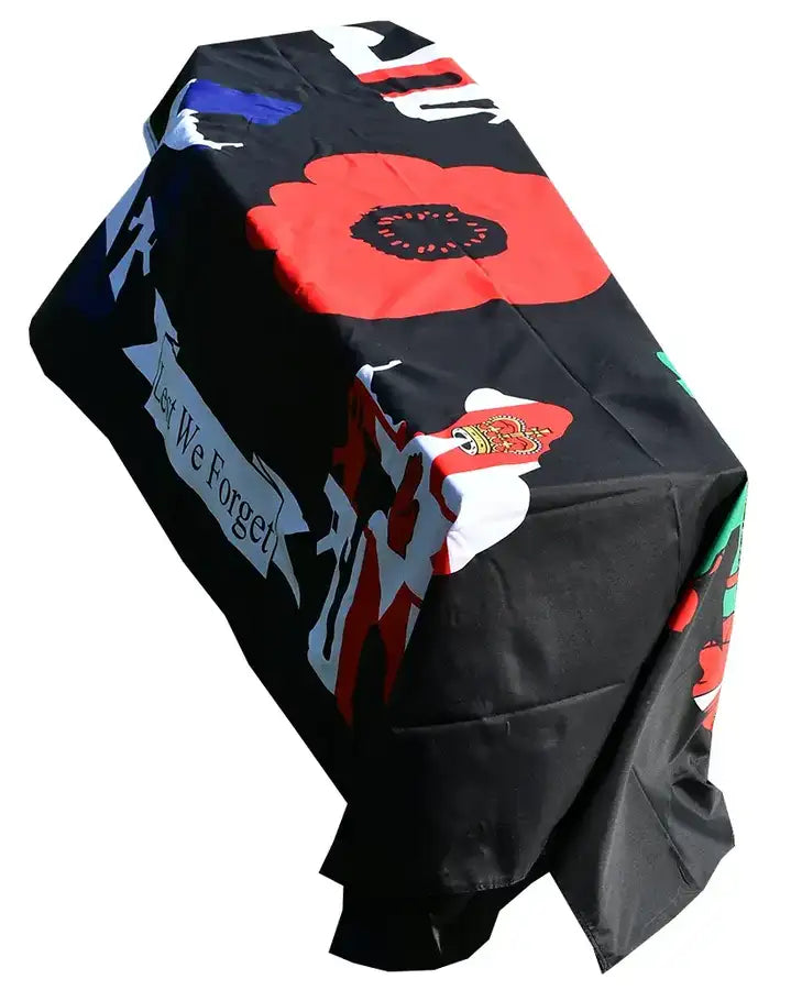 Britain Remembers Coffin Drape image 0