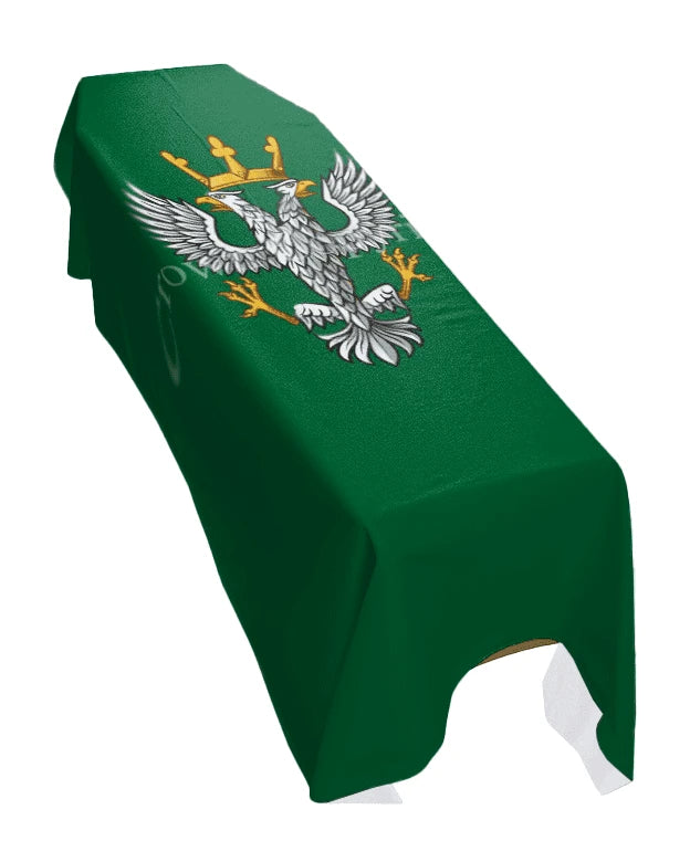 The Mercian Regiment (Portrait) Premium Coffin Drape image 0