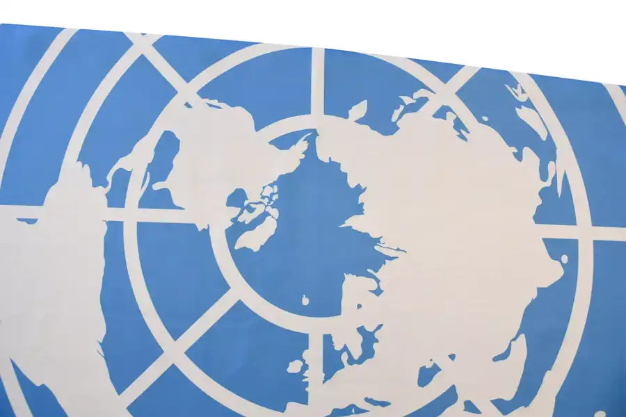 United Nations Coffin Drape image 2