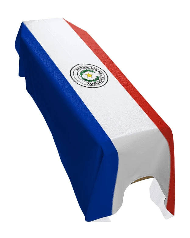 Paraguay Premium Coffin Drape image 0