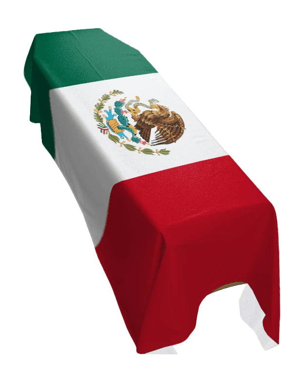 Mexico Premium Coffin Drape image 0