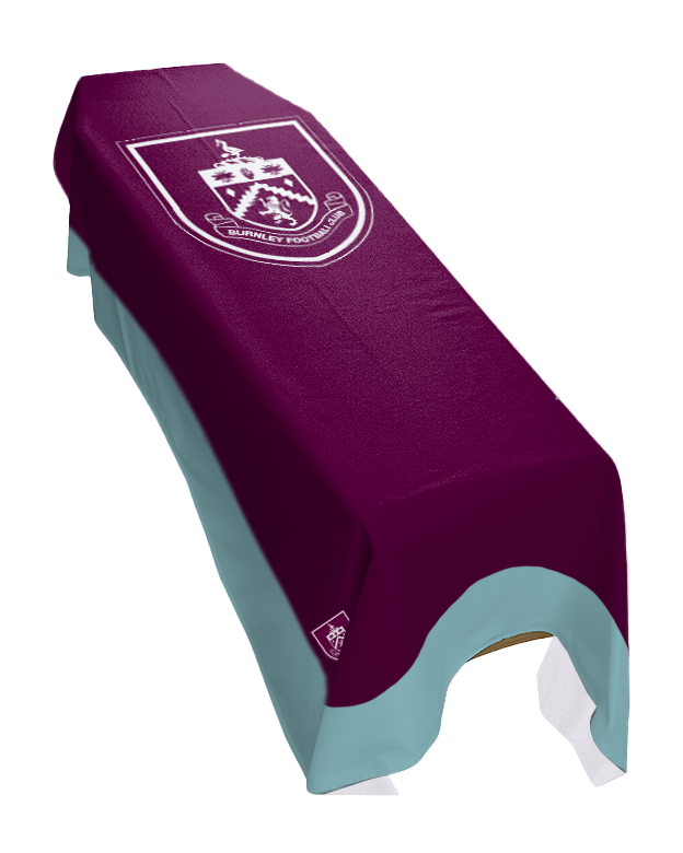 Burnley Football Premium Coffin Drape image 0