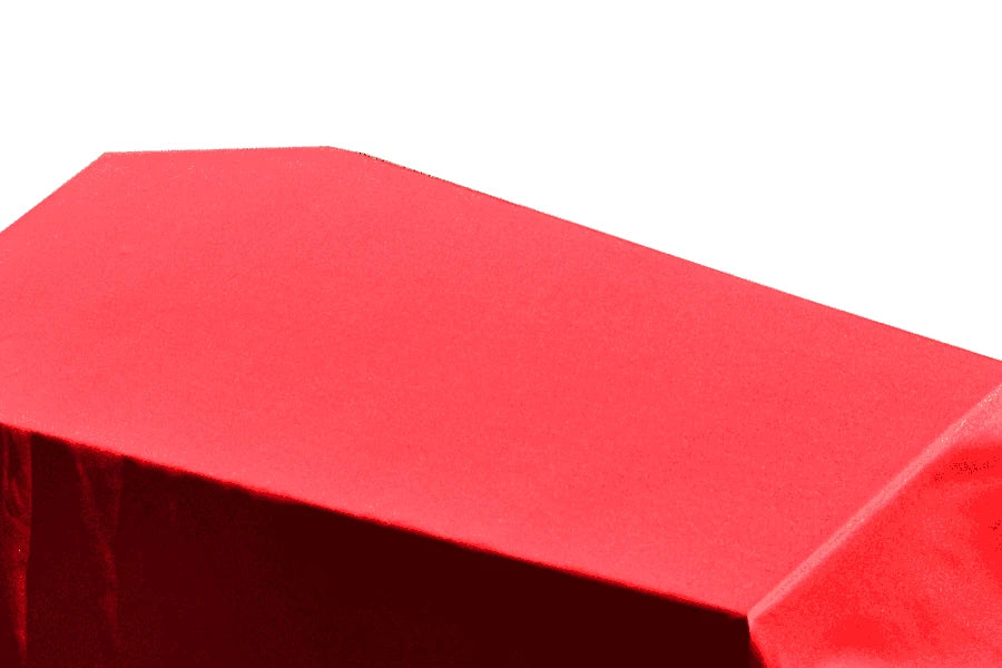 Plain Red Coffin Drape image 2
