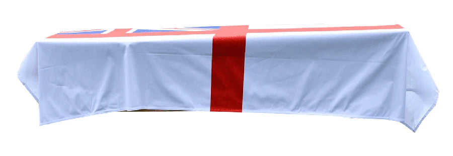 White Ensign Premium Coffin Drape image 1