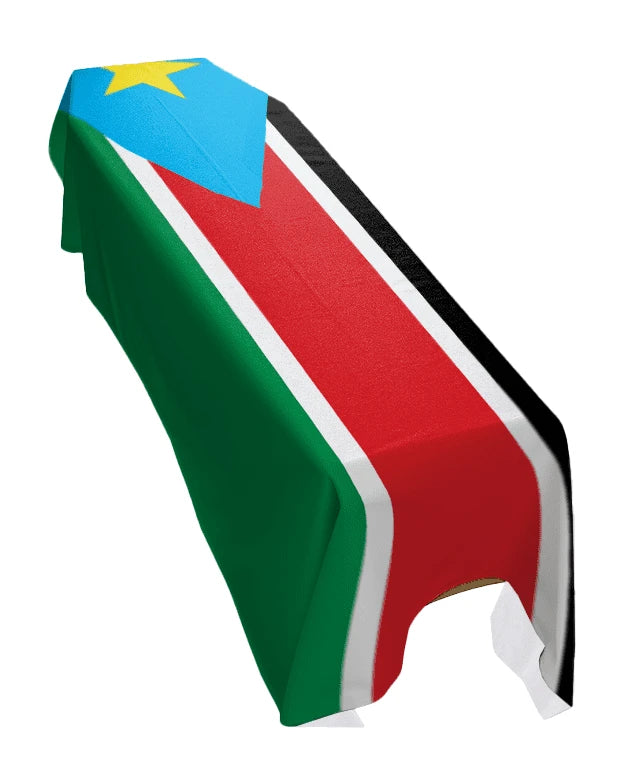 South Sudan Premium Coffin Drape image 0