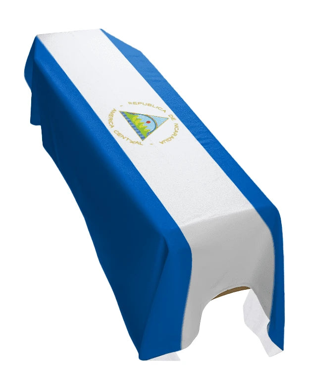 Nicaragua Premium Coffin Drape image 0