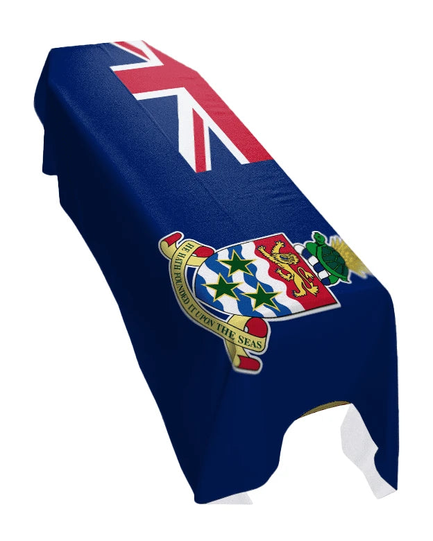 Cayman Islands Premium Coffin Drape image 0