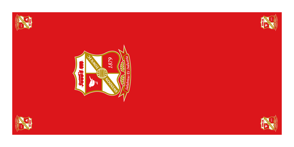 Swindon Town Football Premium Coffin Drape image 1