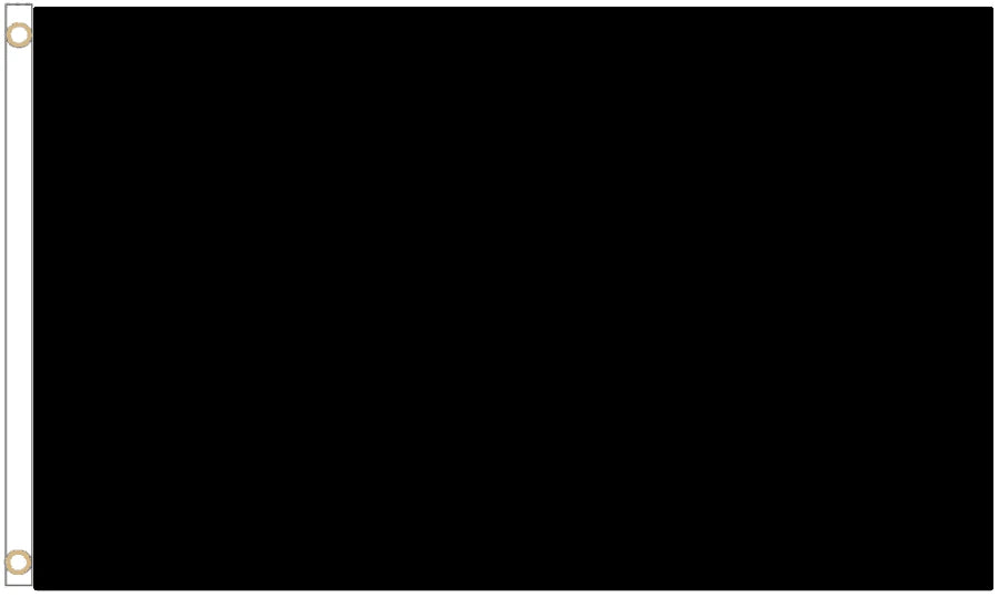 Plain Black Coffin Drape image 3