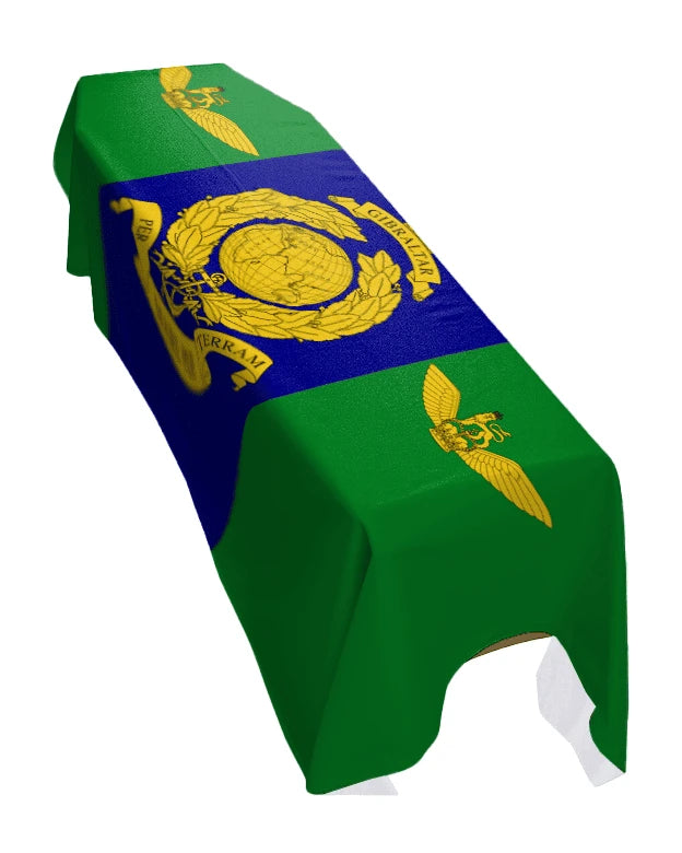 Commando Helicopter Force Royal Marines Premium Coffin Drape image 0