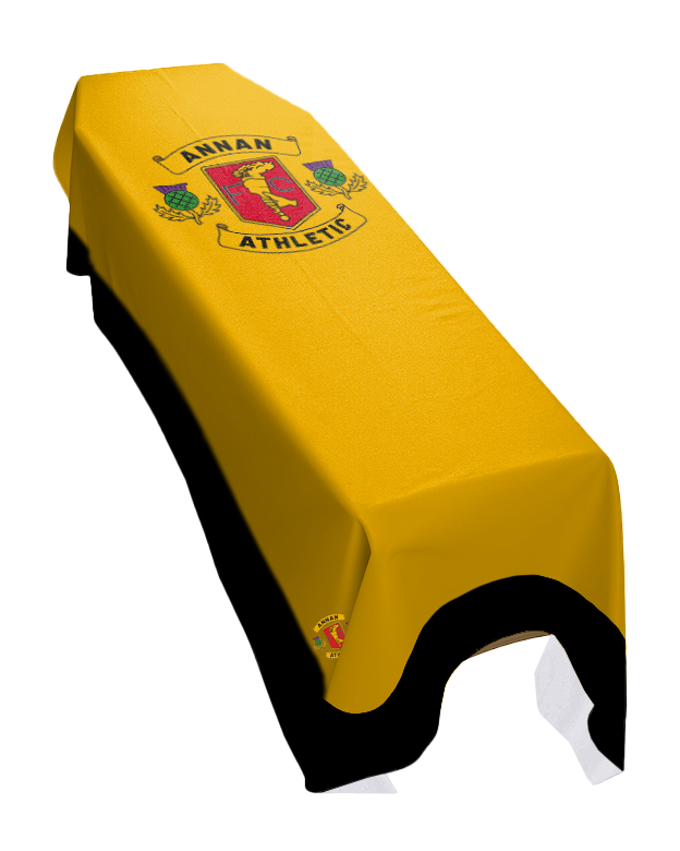 Annan Athletic Football Premium Coffin Drape image 0