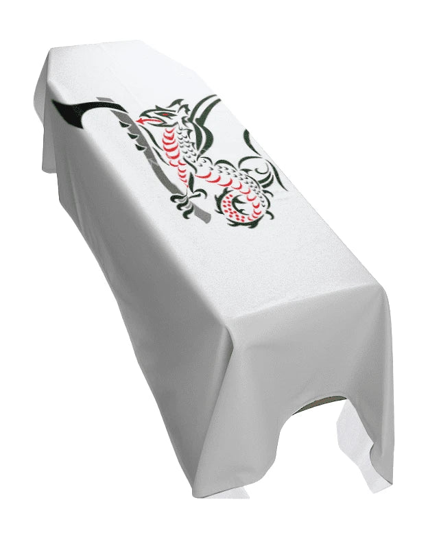 7 MI Battalion (Portrait) Premium Coffin Drape image 0