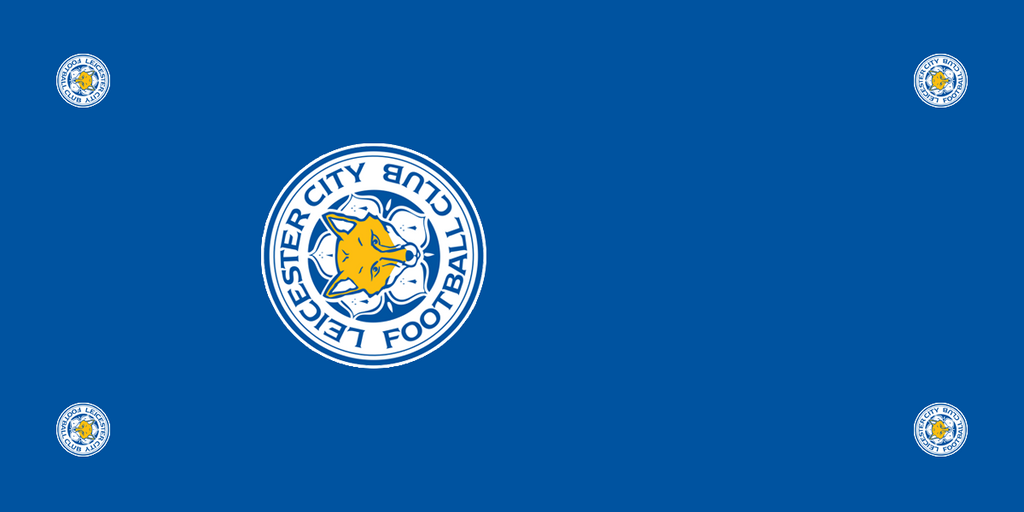 Leicester City Football Premium Coffin Drape image 1