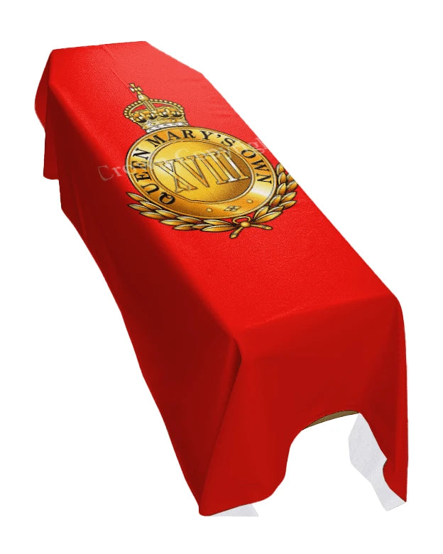 18th Royal Hussars (Portrait) Premium Coffin Drape image 0