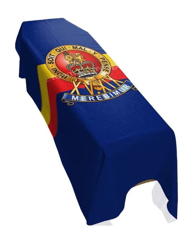 15th/19th King’s Royal Hussars (Portrait) Premium Coffin Drape image 0
