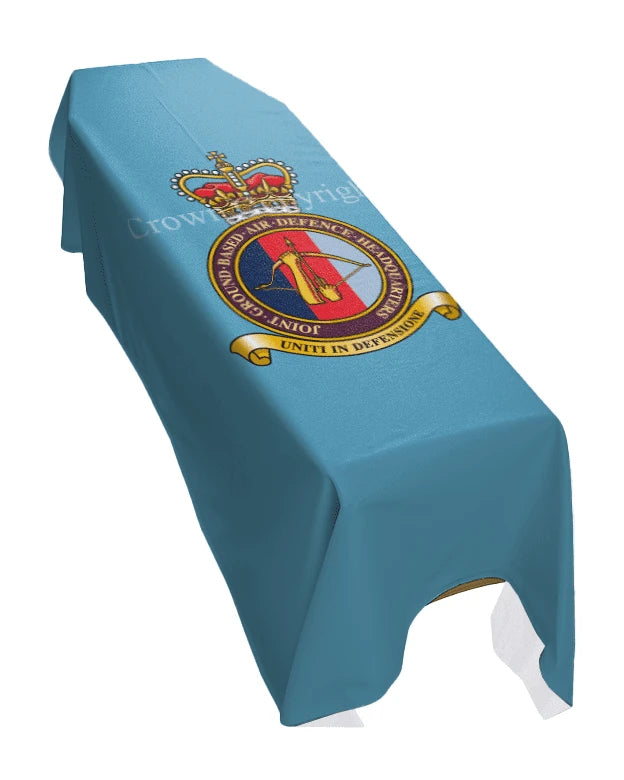 RAF Joint Ground Based Air Defence Headquarters (JGBAD) (Portrait) Premium Coffin Drape image 0