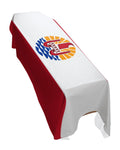 French Polynesia Premium Coffin Drape image 0