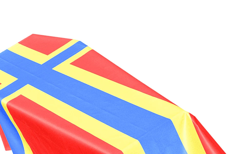 Orkney Premium Coffin Drape - Available Now for Dispatch image 2