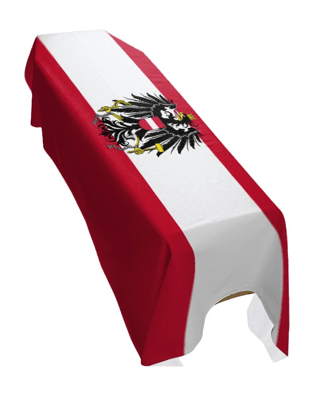 Austria State Premium Coffin Drape image 0