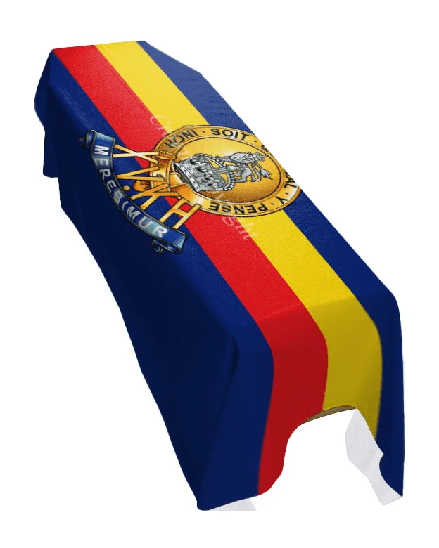 15th The King's Hussars (Portrait) Premium Coffin Drape image 0