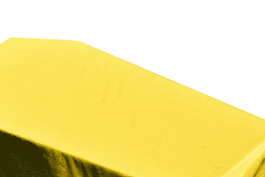 Plain Yellow Coffin Drape image 2