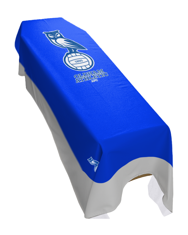 Oldham Athletic Football Premium Coffin Drape image 0