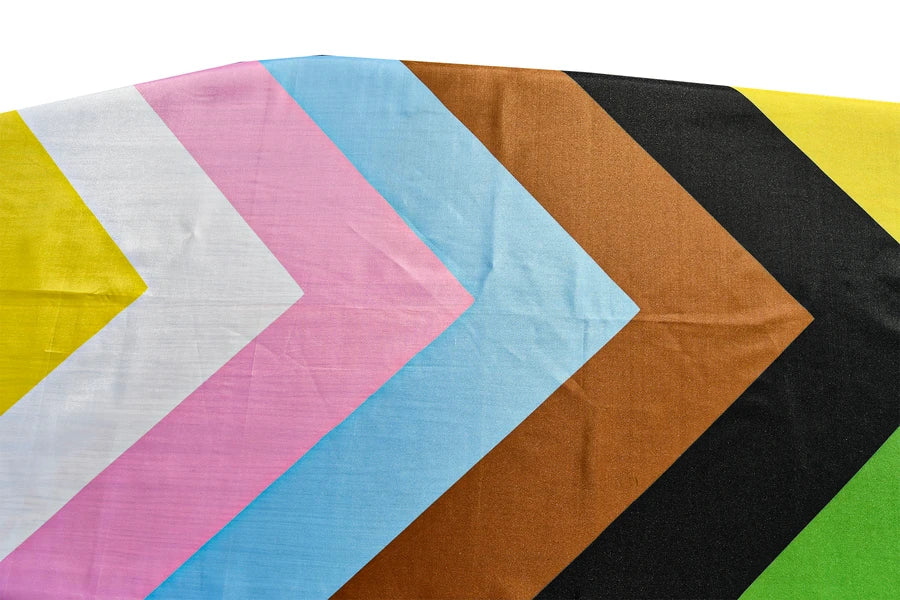 Progress Pride Intersex Coffin Drape image 2